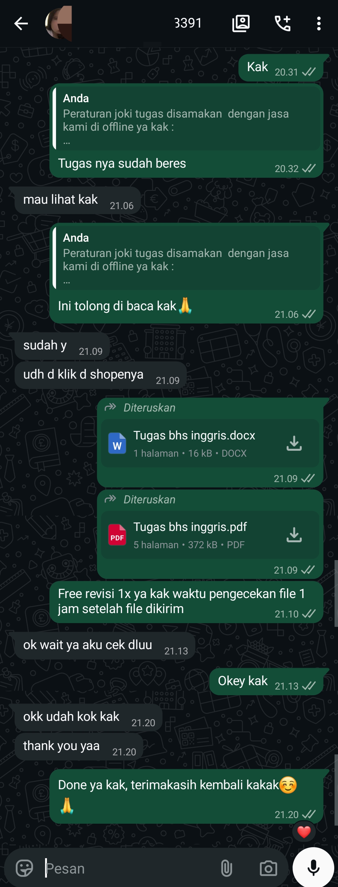 testimoni